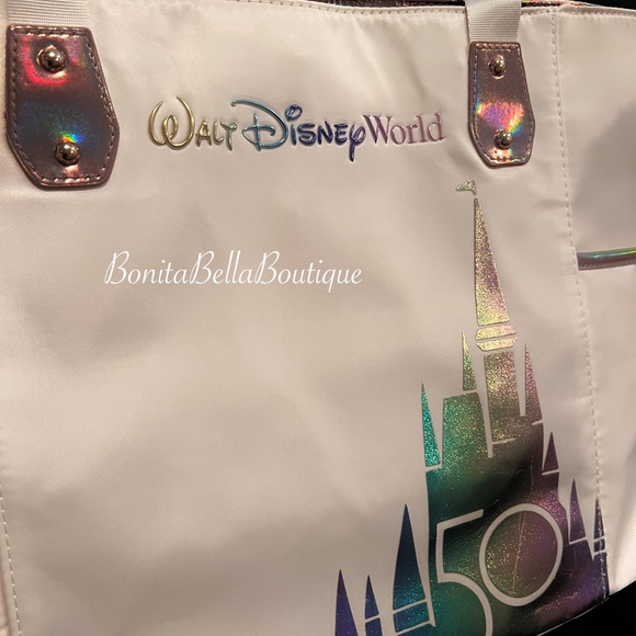 Disney 50th Cinderella Castle Anniversary Tote - Picture 3 of 4